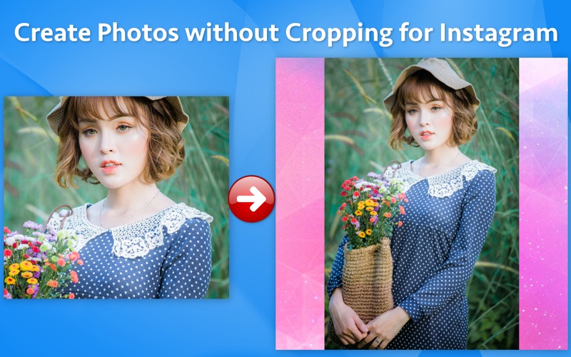 How to cancel & delete no crop photo for social media 4