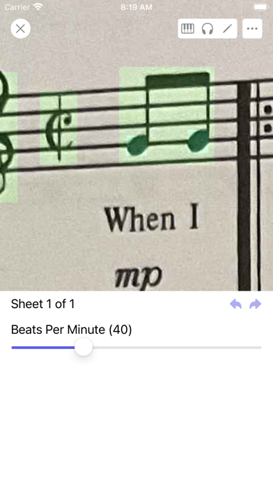 Sheet Music Converter Screenshot