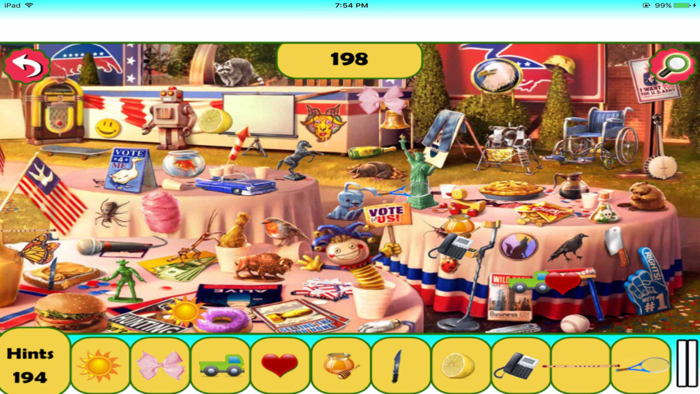 Kids Living Room Hidden Object