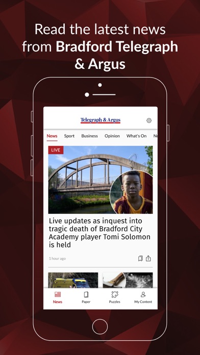 Bradford Telegraph & Argusのおすすめ画像1