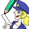 Draw Happy Police: Trivia Game delete, cancel