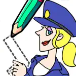 Draw Happy Police: Trivia Game App Cancel