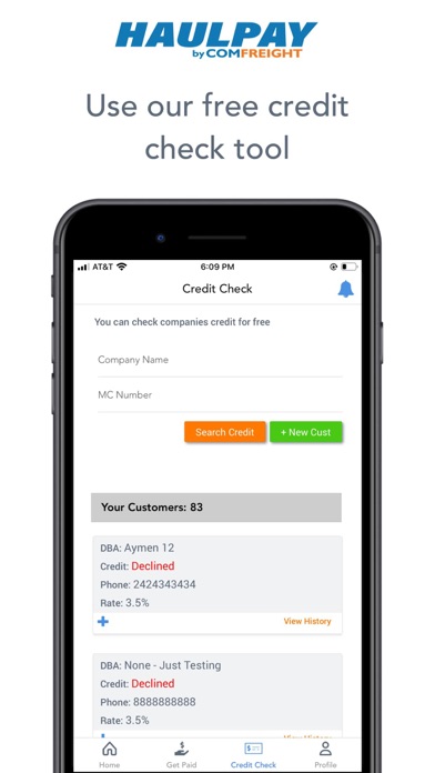 HaulPay Screenshot