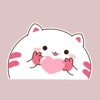 Cute Chubby Kitten Stickers icon