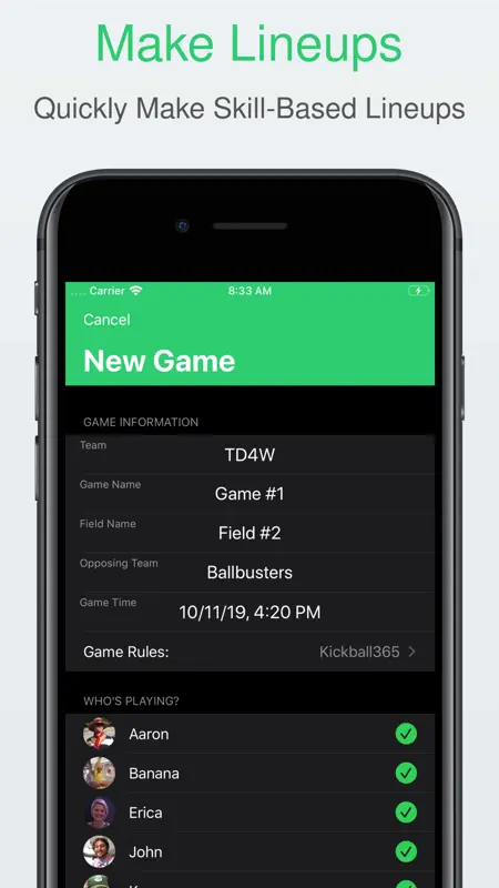 Kickball Coach screenshot 4 of 7
