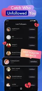 Followers Reports Tracker screenshot #2 for iPhone