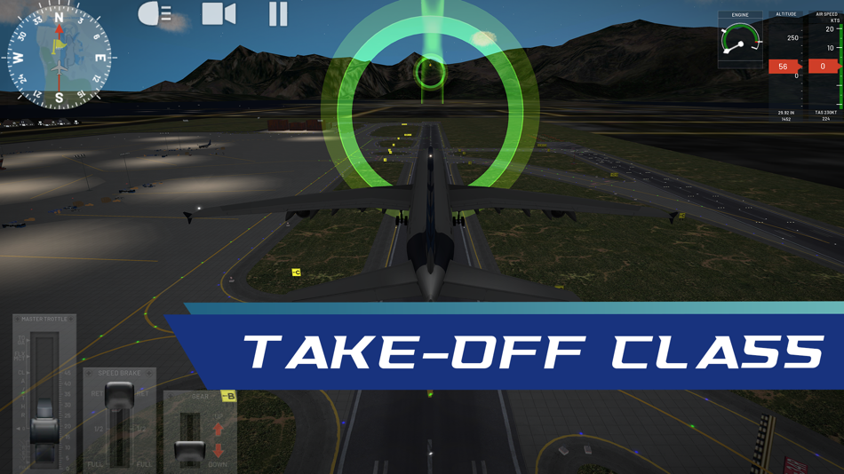 #5. Flight Simulator: Plane Game (iOS) 由: Sir Studios