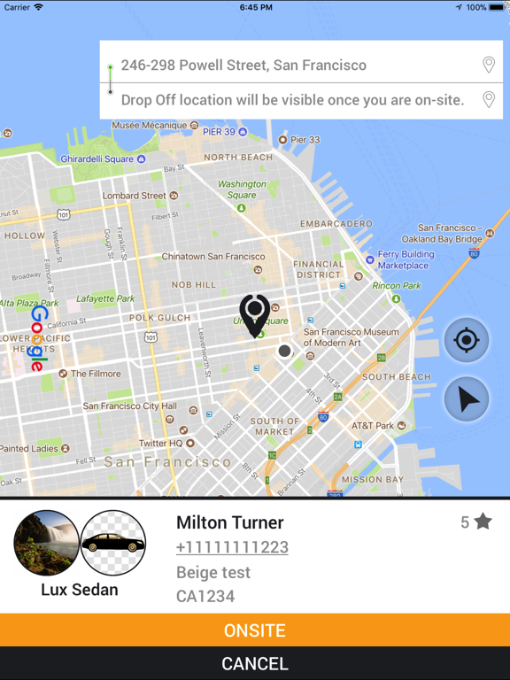 WOW Driver iPad screenshot 3 - Travel app