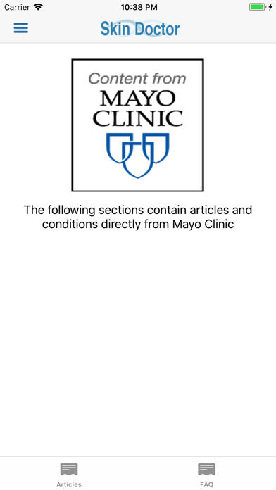 Skin Doctor iPhone screenshot 5 - Medical app