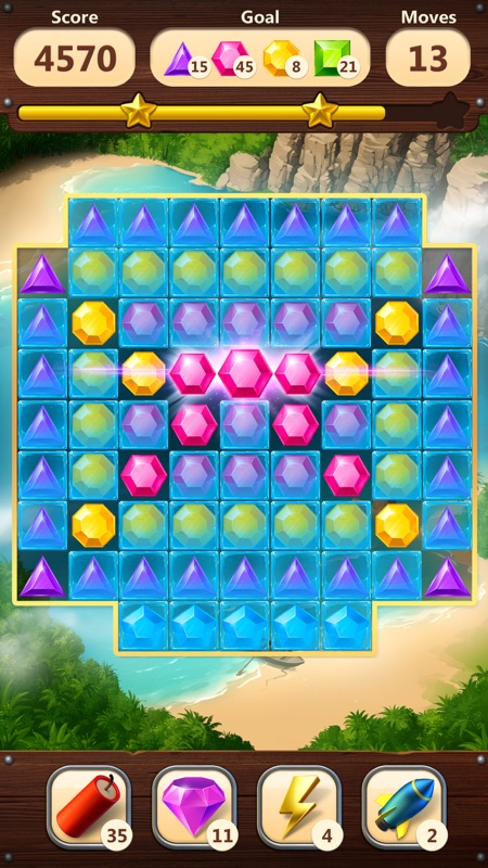 Jewels Planet  - Match 3 Game screenshot 1