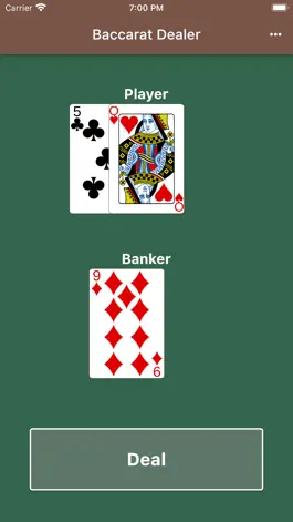 Game screenshot Baccarat Dealer apk