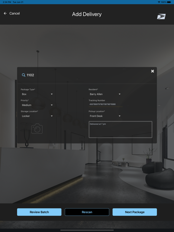 App screenshot