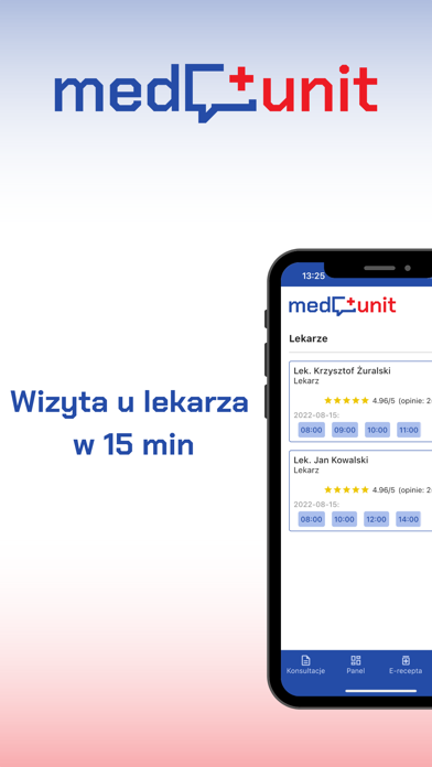 Medunit NFZ Screenshot