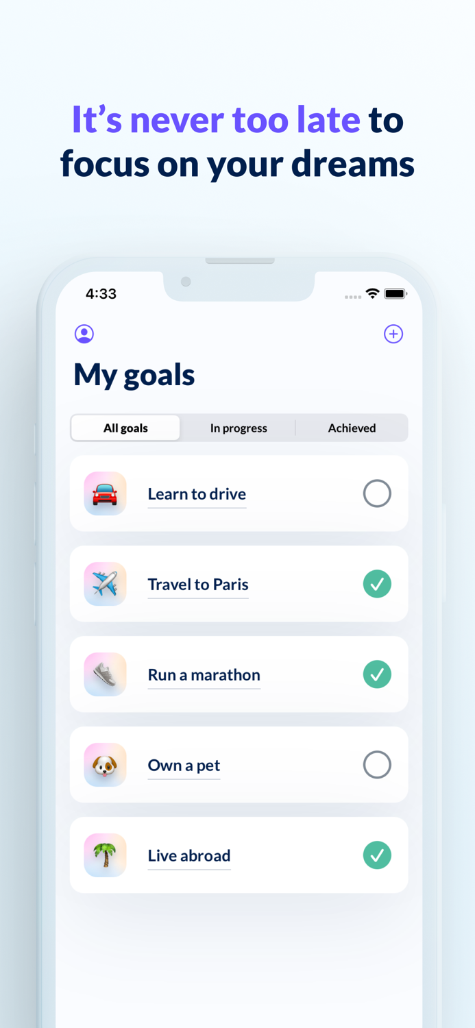 Dreamers Goals and Dreams