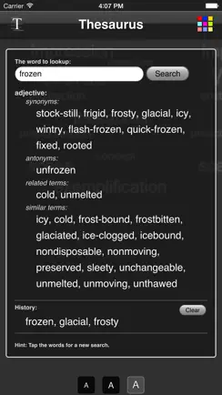 Thesaurus App iPhone image 1