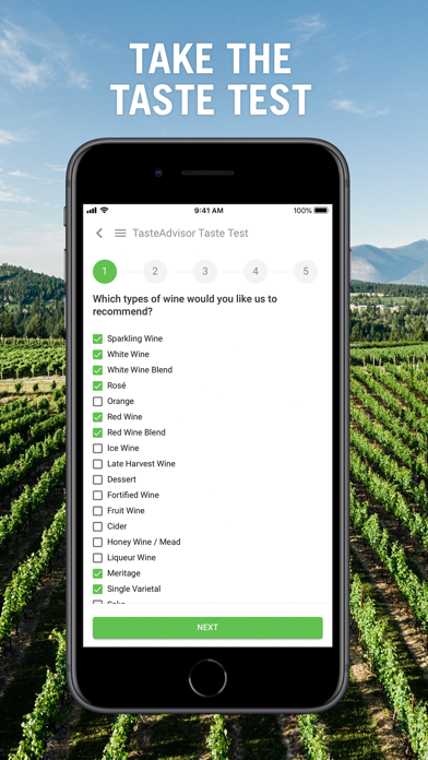Wines of BC Explorer Screenshot