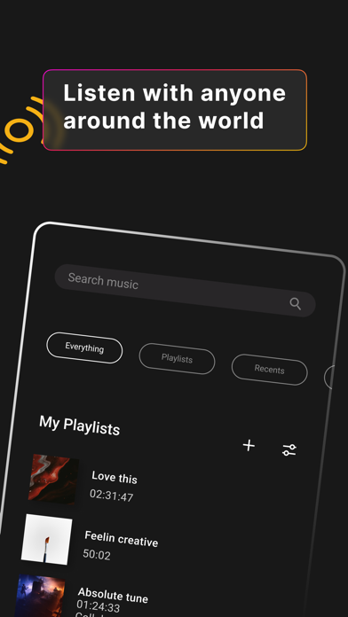 SWAY Music iPhone screenshot 5 - Music app