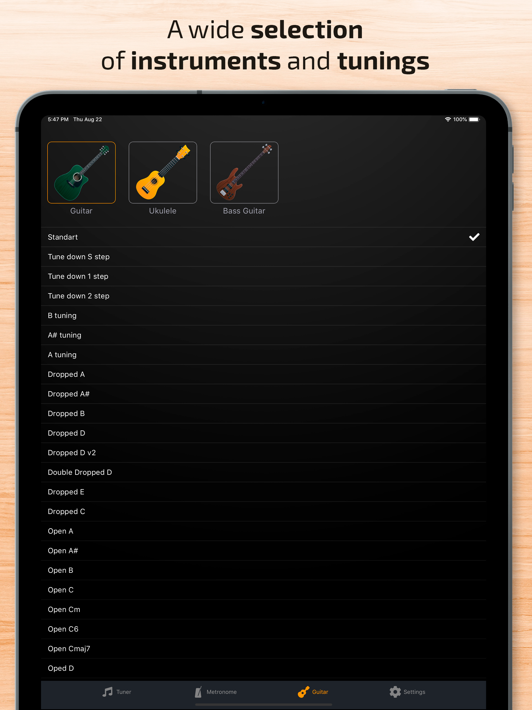 Guitar Tuner & Tempo Metronome screenshot 6