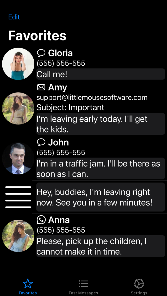 Fast Messages and Widgets Pro