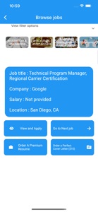Resume Builder & Job search screenshot #6 for iPhone