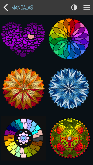 Coloring Mandalas Bookのおすすめ画像1