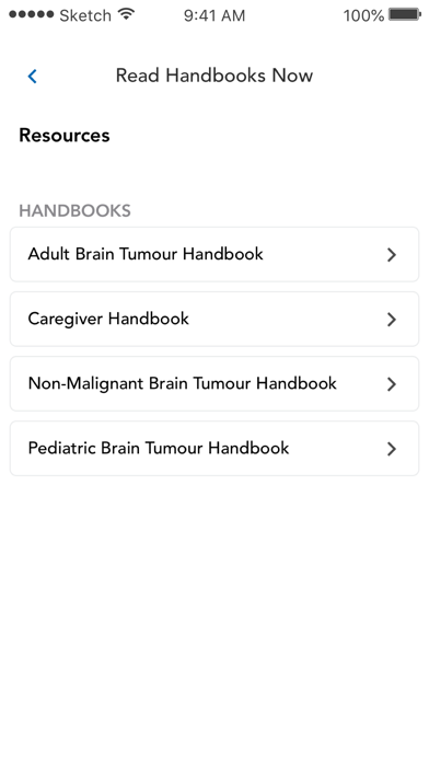 Brain Tumour Fdn App Screenshot