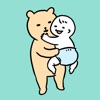 毎日くまステッカー 赤ちゃん育児編 - iPhoneアプリ