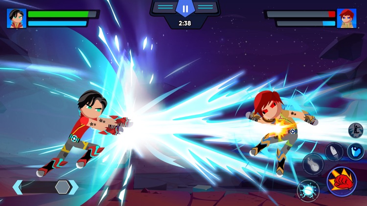 Play Stickman Fighter Infinity Super Action Heroes
