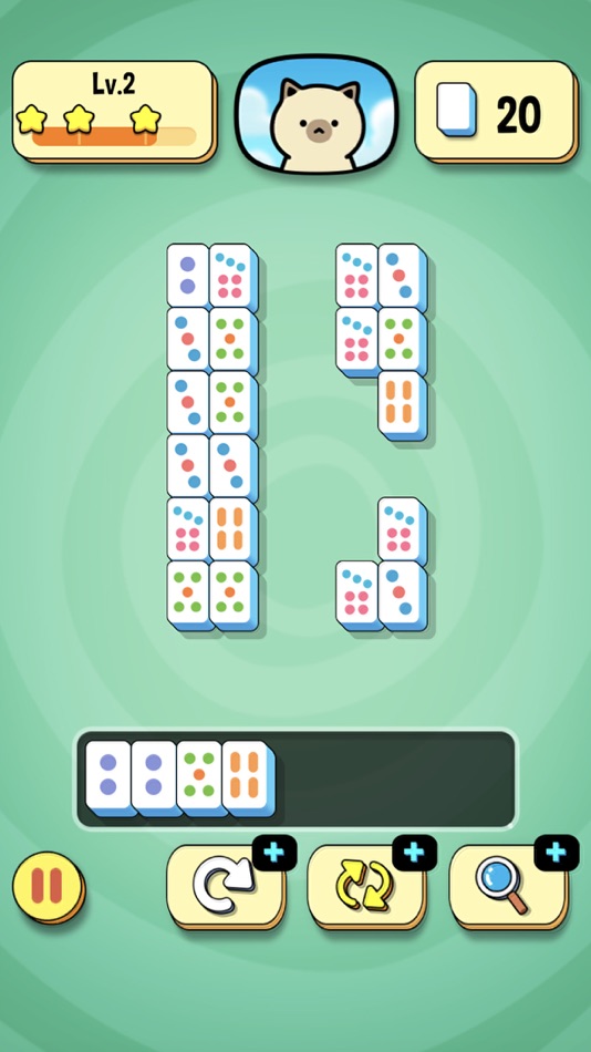 #3. Let's TileMatch (iOS) 由: Cereals Lab Co., Ltd.