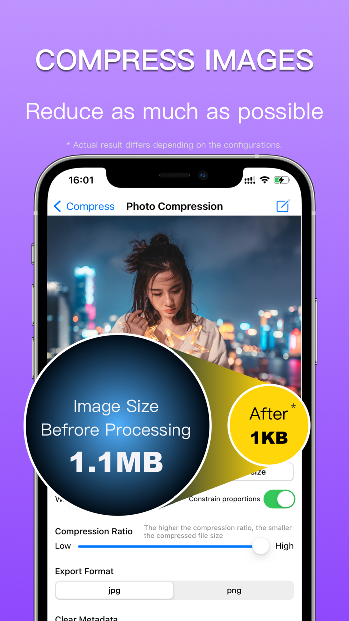 PhotoCompress - Resize Images