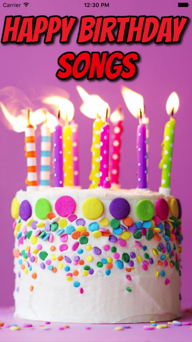 Happy Birthday Songs Screenshot