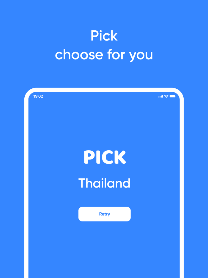 Pick - Make a choice