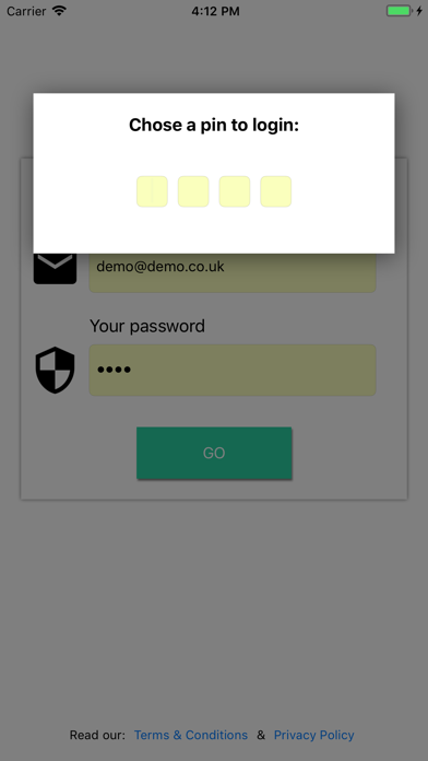 App screenshot
