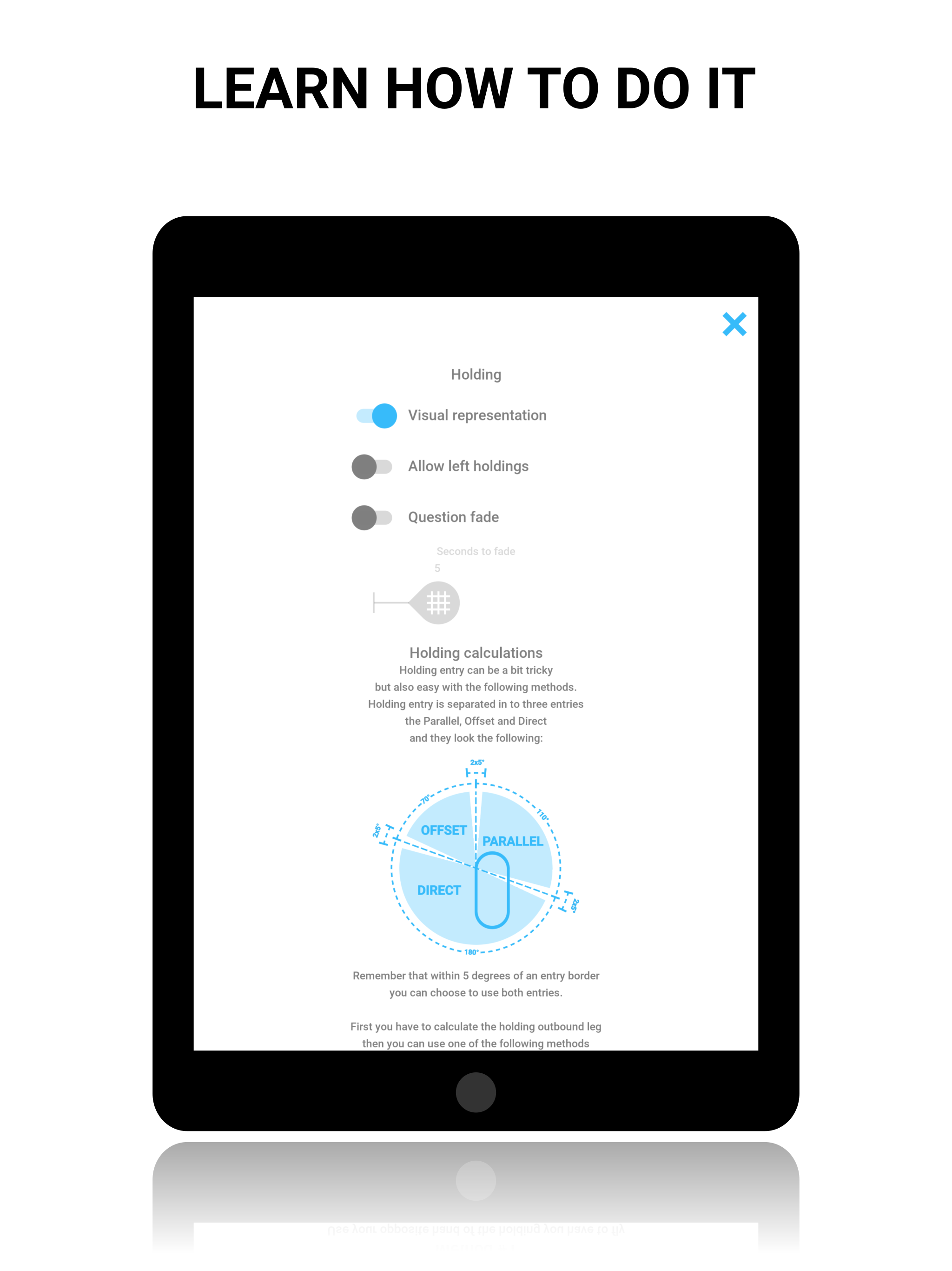 AirPlanPro: Holding, crosswind