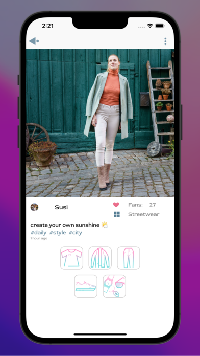 Trendz App Screenshot