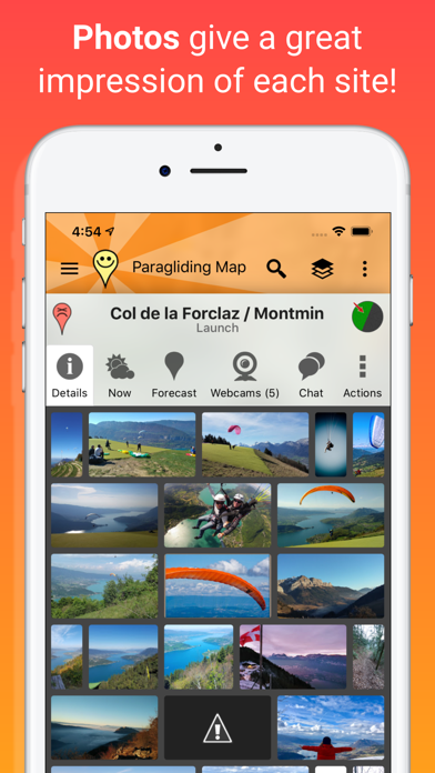 Paragliding Map Screenshot