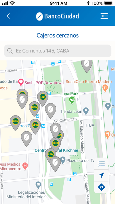 Banca Móvil Ciudad Screenshot