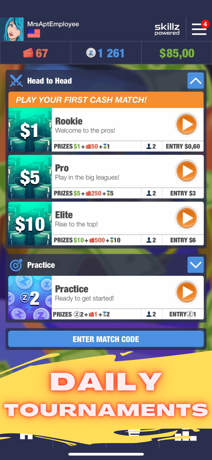 Arcade Ball Hop Bowling