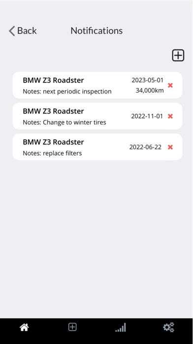 Car expenses tracker Screenshot