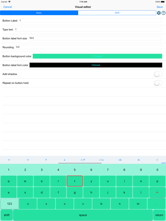 Screenshot #6 pour Personal Keyboard