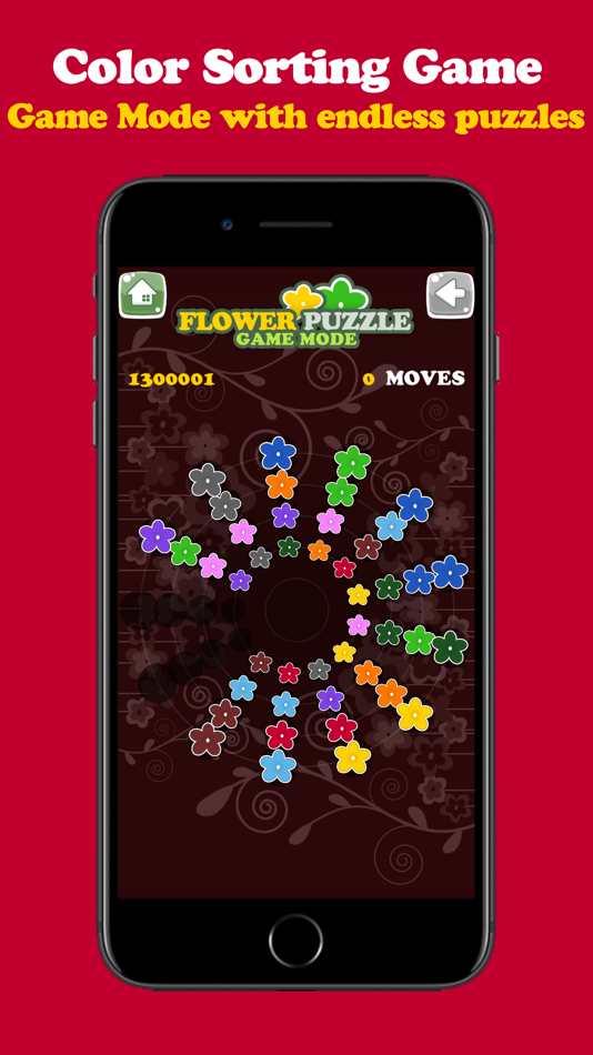 #5. Flower Sort Puzzle (iOS) Podle: dsgn s.r.o.
