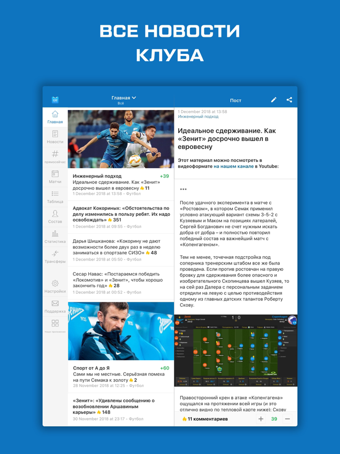 ФК Зенит - новости 2022