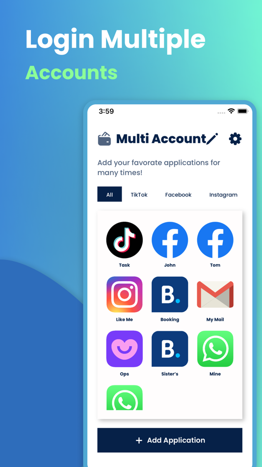 #1. Multi Account - Dual Space (iOS) 由: 斌 张