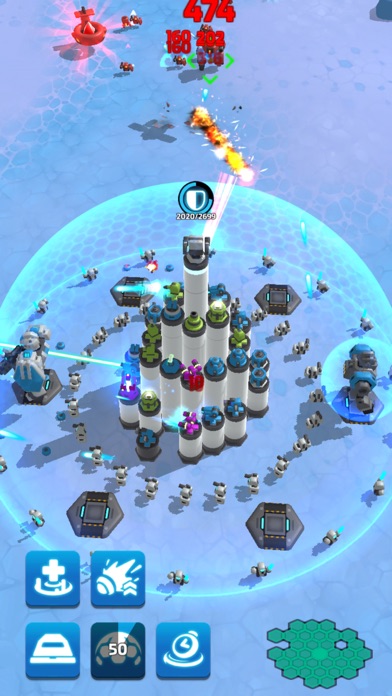 Screenshot #1 pour Mega Tower - Casual TD Game