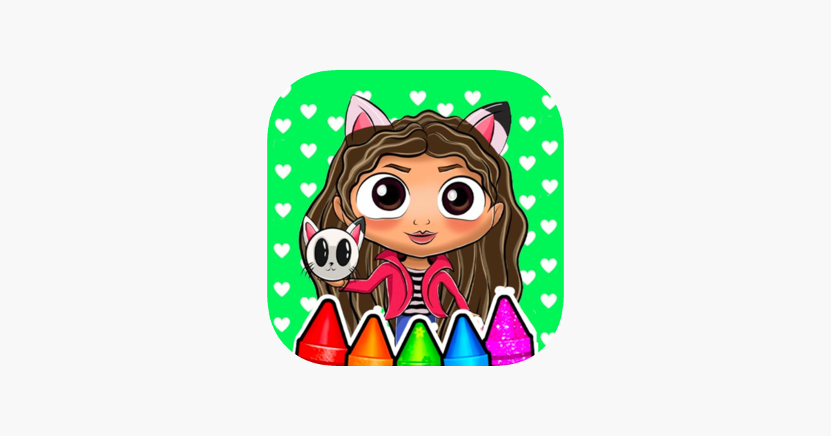 Glitter Gacha Coloring book on the App Store