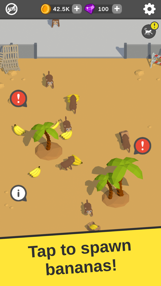 #4. Idle Banana Tycoon (iOS) Podle: Lime Games