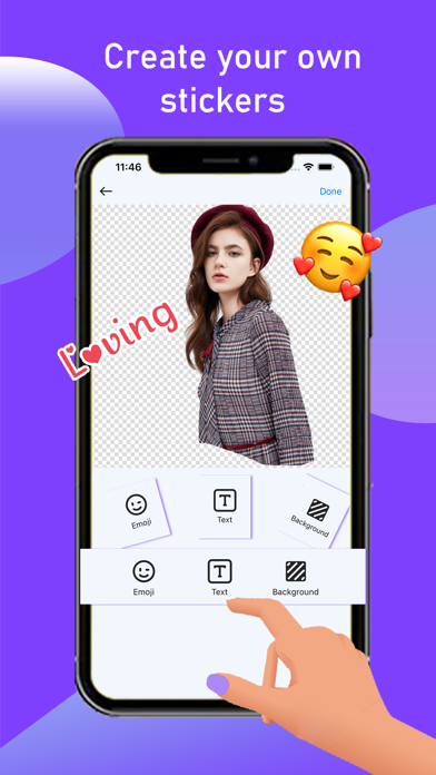 Text Stickers - Sticker Maker Screenshot