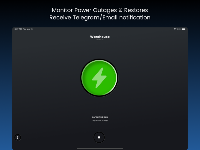 Power Outage - Live Monitor