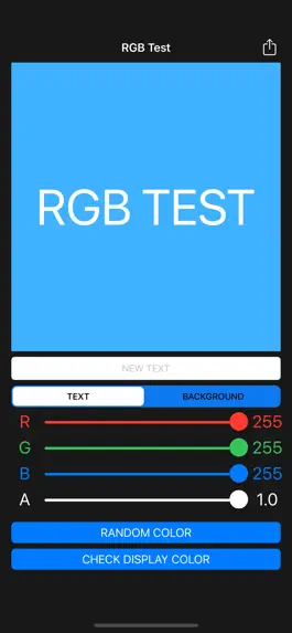 Game screenshot RGB Test mod apk