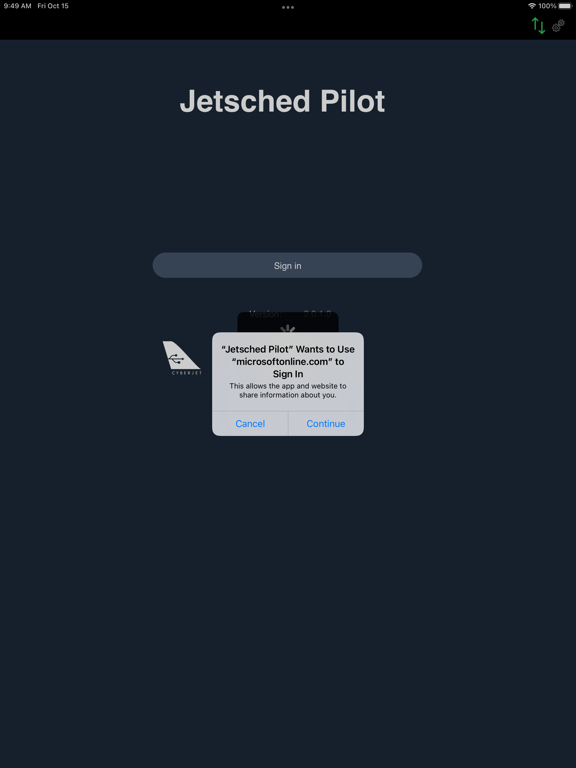 Screenshot #5 pour Jetsched Pilot